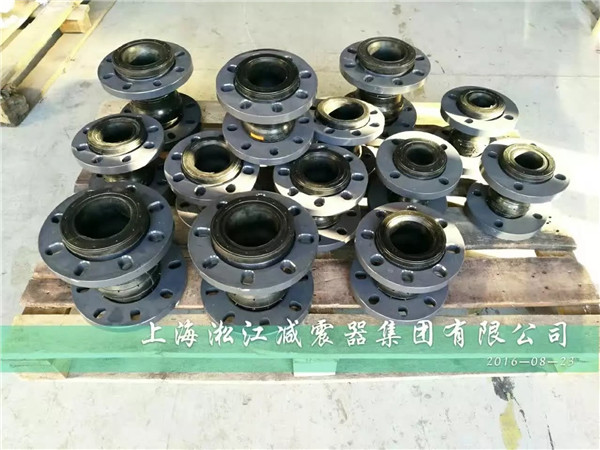 PVC法蘭耐酸堿雙球橡膠軟接頭