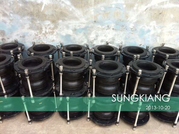 【.殊】EPDM加固型雙球橡膠軟連接 EPDM加固型雙球橡膠軟連接