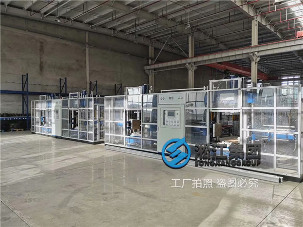 使用壓力1.6Mpa,通徑65mm,軸向壓縮量40mm的脫硫管道橡膠接頭